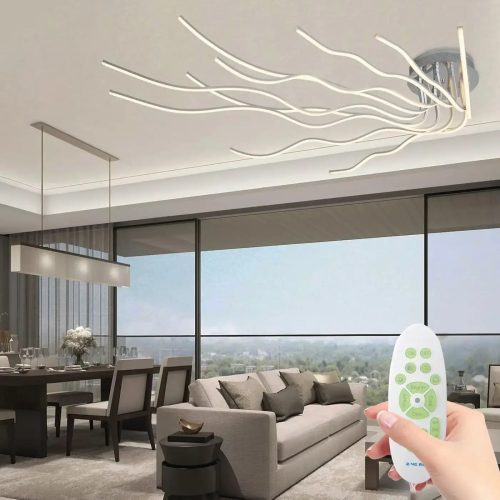 plafonnier-design-moderne-deco-elegante-a-led-blanc-839 Luminaire Plafonnier | ECUMIA