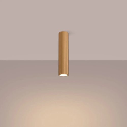 plafonnier-karbon-30-or-luminaire-plafond-elegant-cylindrique-finition-114 Luminaire Plafonnier | KARVON 30 (Or)