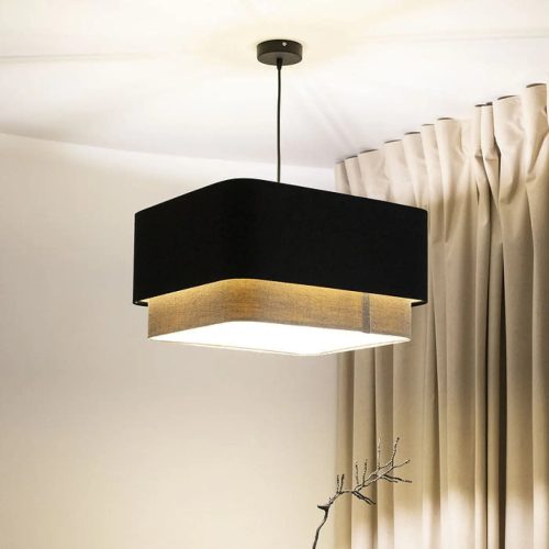 Suspension Luminaire | KWADRA DUO (Noir)
