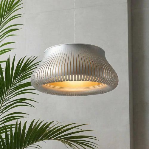 Suspension Luminaire | OBLA (Argent/Doré)