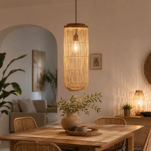 suspension-luminaire-bambou-style-boheme-naturel-chic-suspendu-129 Suspension Luminaire | NARA