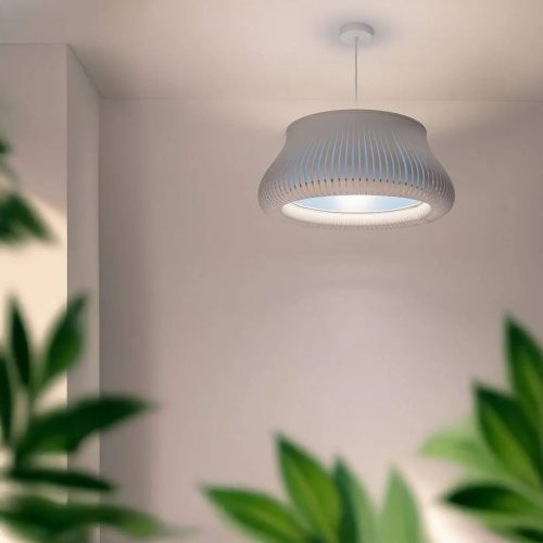 Suspension Luminaire | OBLA (Blanc/Bleu Clair)