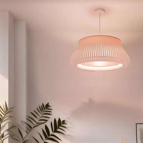 Suspension Luminaire | OBLA (Blanc/Rose)