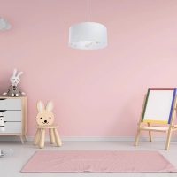 suspension-luminaire-blanche-rose-enfant-esprit-conte-fees-lumineuse-187 Suspension Luminaire | SWEET DREAMS CLASSIC(Rose/Blanc)