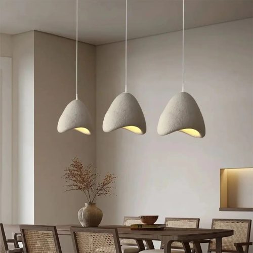 suspension-luminaire-design-resine-granuleuse-style-epure-trois-488 Suspension Luminaire | ALMA