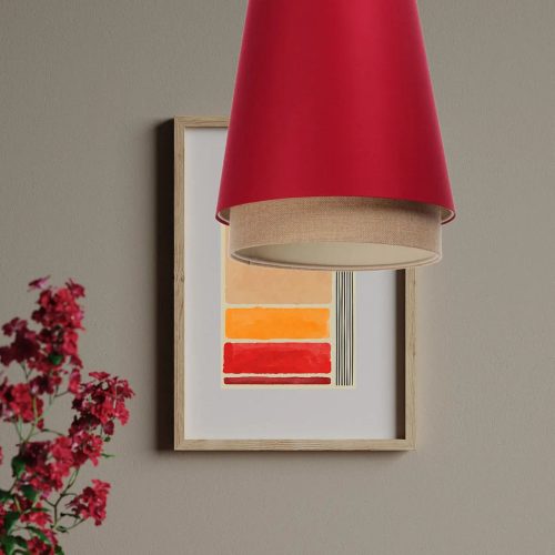 Suspension Luminaire | SENSAI (Rouge)