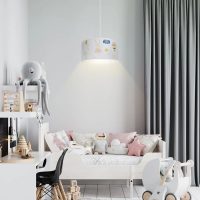 suspension-luminaire-enfant-blanche-lapin-reveur-lampe-suspendue-643 Suspension Luminaire | SWEET DREAMS FOTO (Blanc/Orange Clair)