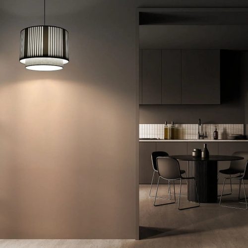 Suspension Luminaire | DUO LAMY LINE (Gris)