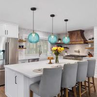 suspension-luminaire-verre-bleu-design-moderne-sophistique-trois-852 Suspension Luminaire | AQUA